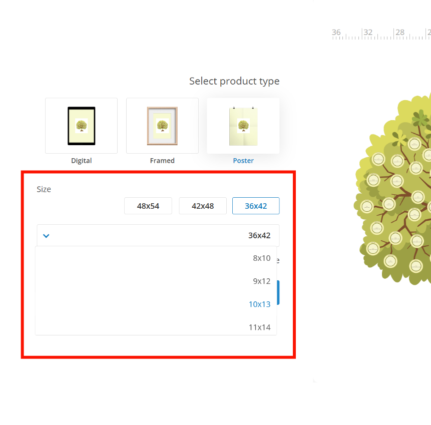 Print Sizes Print Sizes